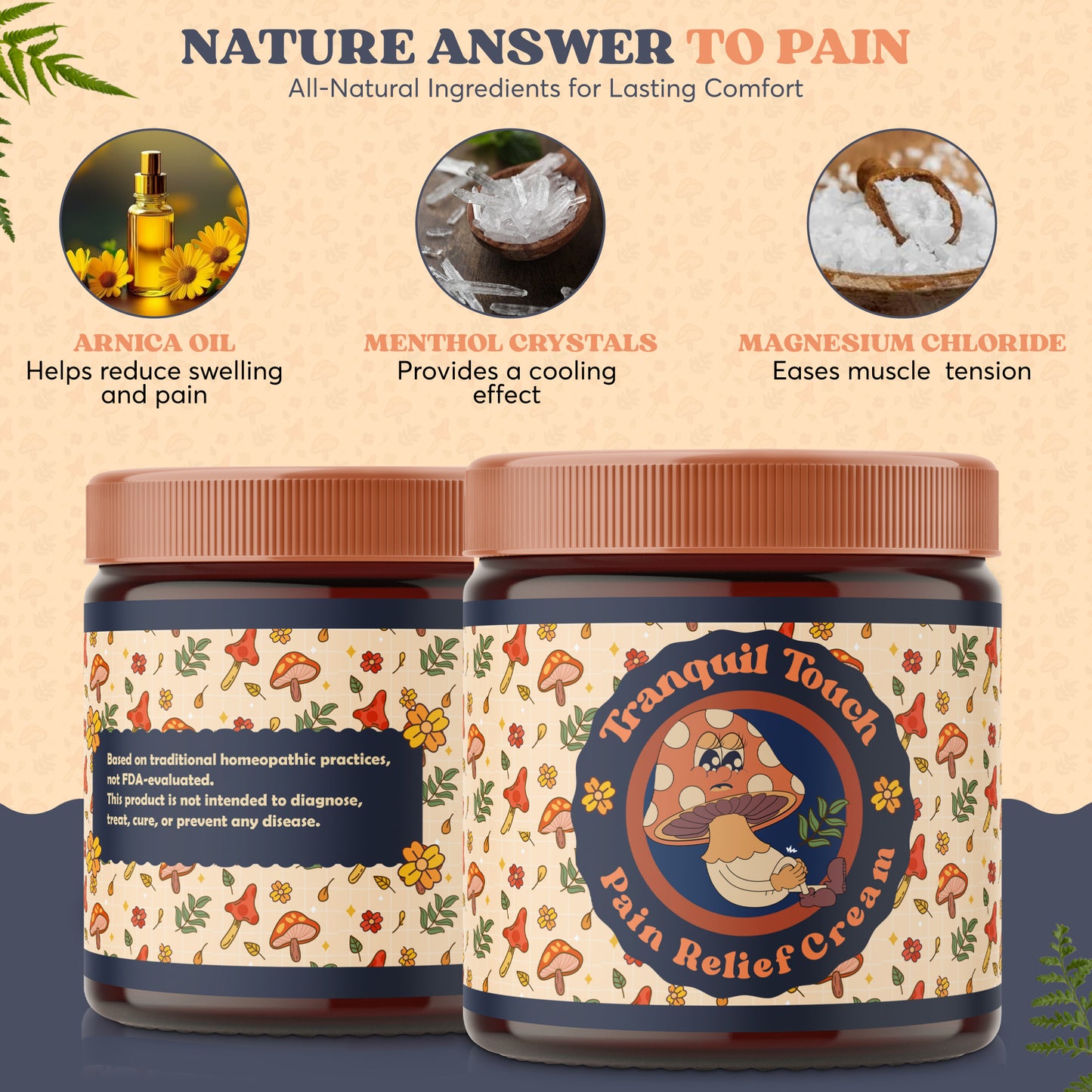 Tranquil touch Pain Relief Cream